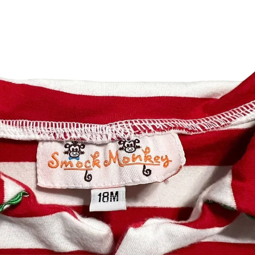 Smock Monkey 18m Elf On A Shelf Christmas Pajamas